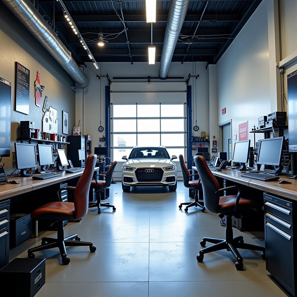 Modern Diagnostic Equipment at a New Hyde Park Service Center