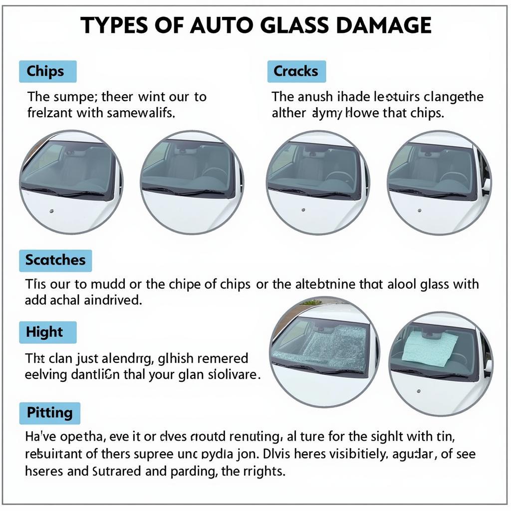 Types of Auto Glass Damage