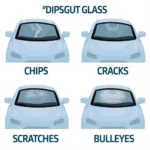 Types of Auto Glass Damage: Chips, Cracks, Scratches