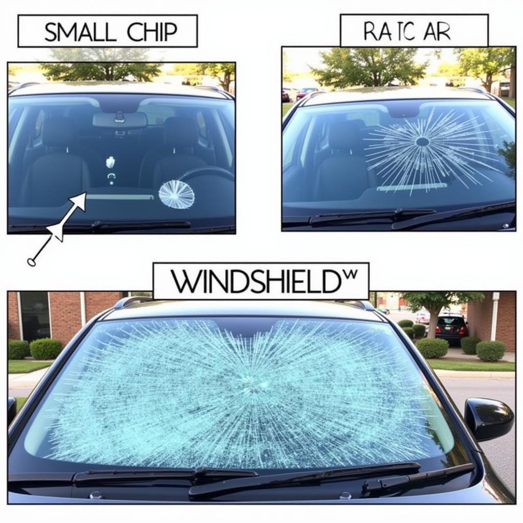 Types of Auto Glass Damage in Avondale