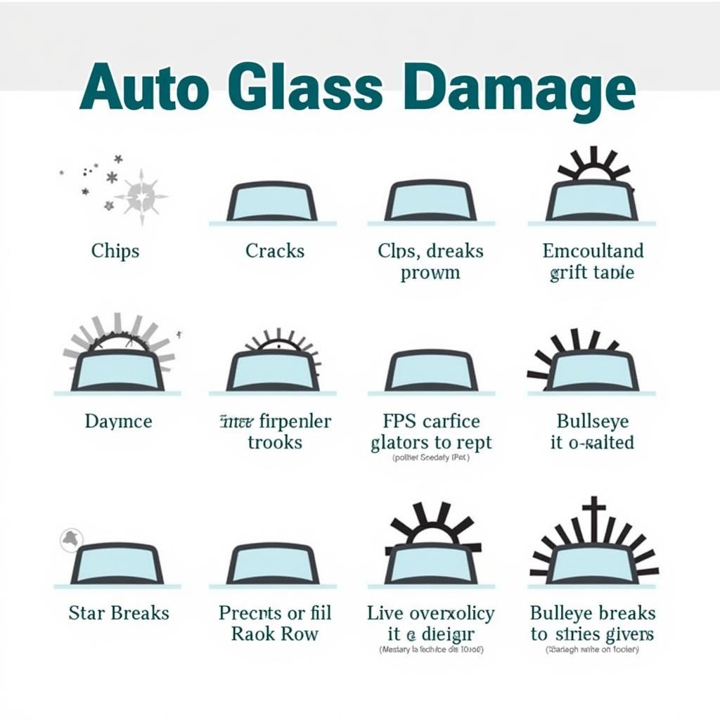 Types of Auto Glass Damage in Snohomish County