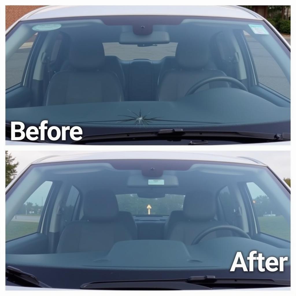 Before and After Auto Glass Repair: Showcasing the Transformation