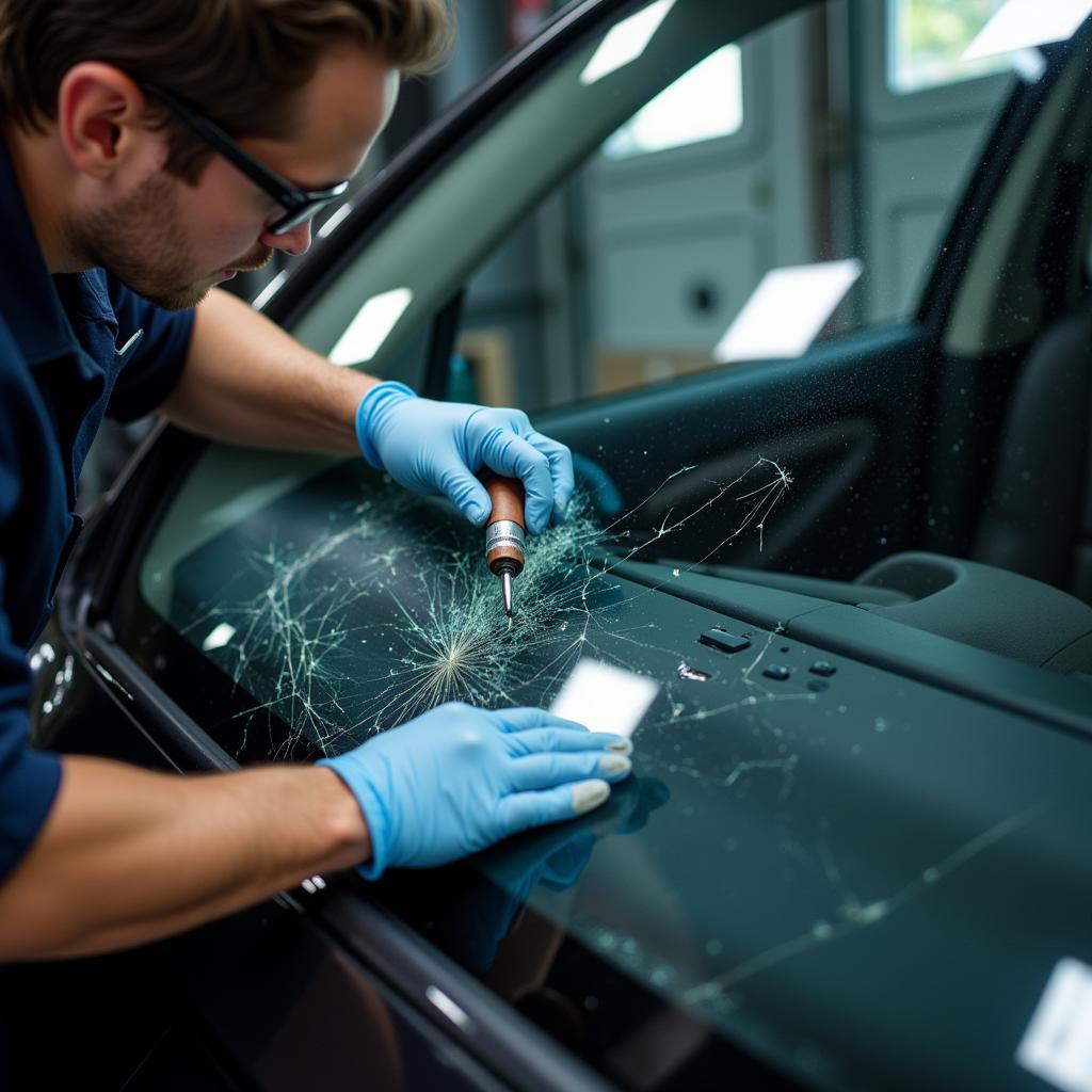 Windshield Damage Repair in Montgomery County MD