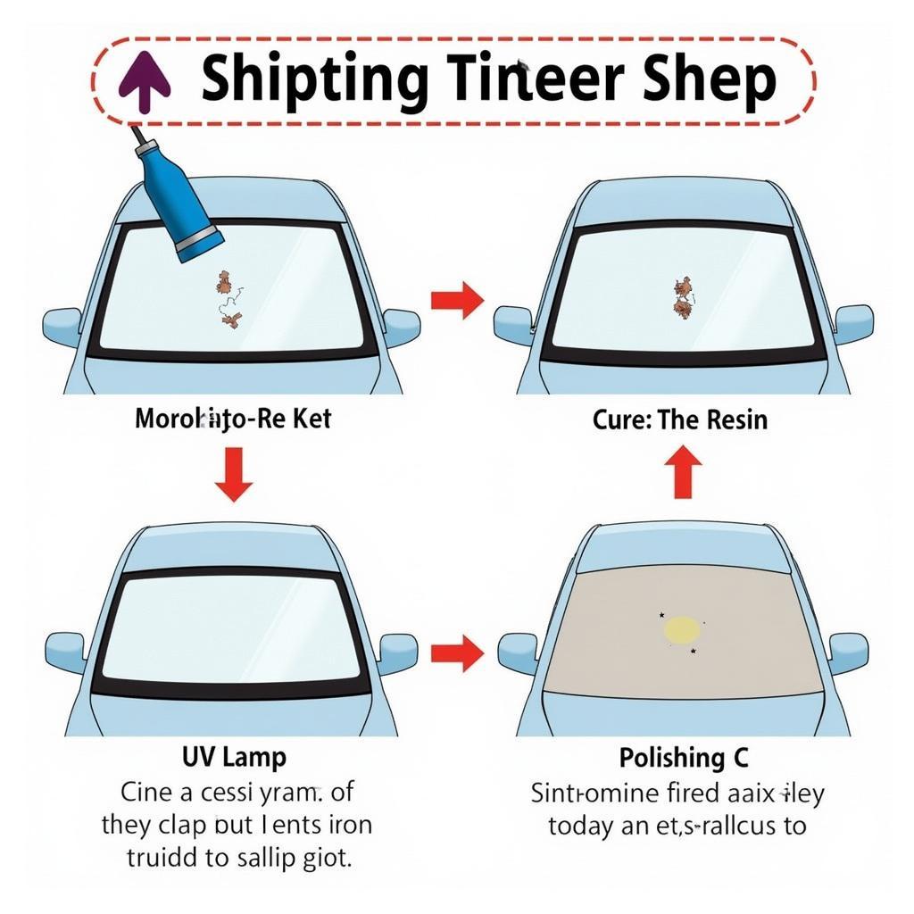 Auto Glass Repair Process