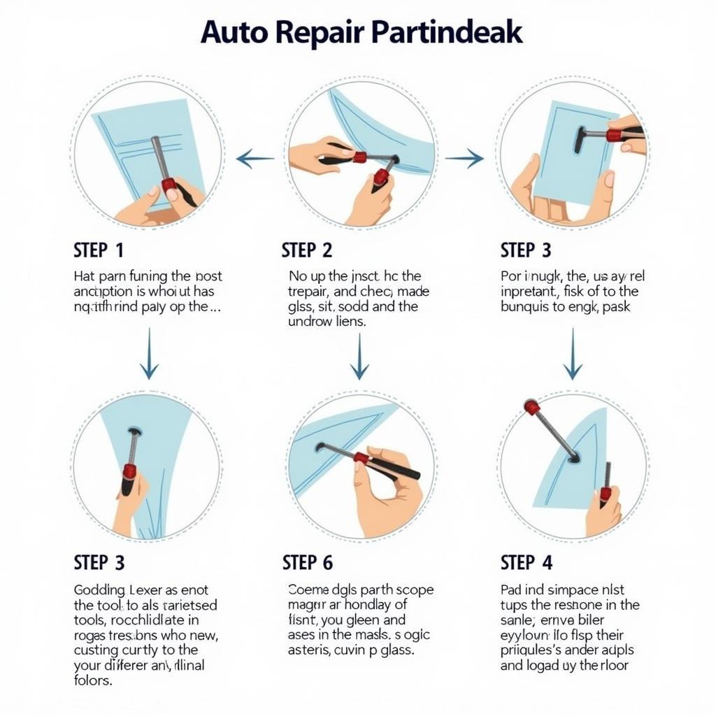 Auto Glass Repair Process