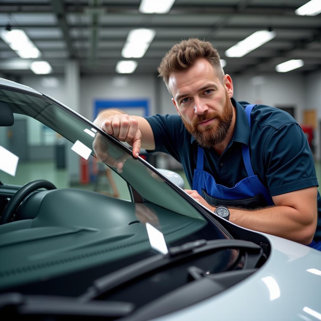 Installing New Auto Glass