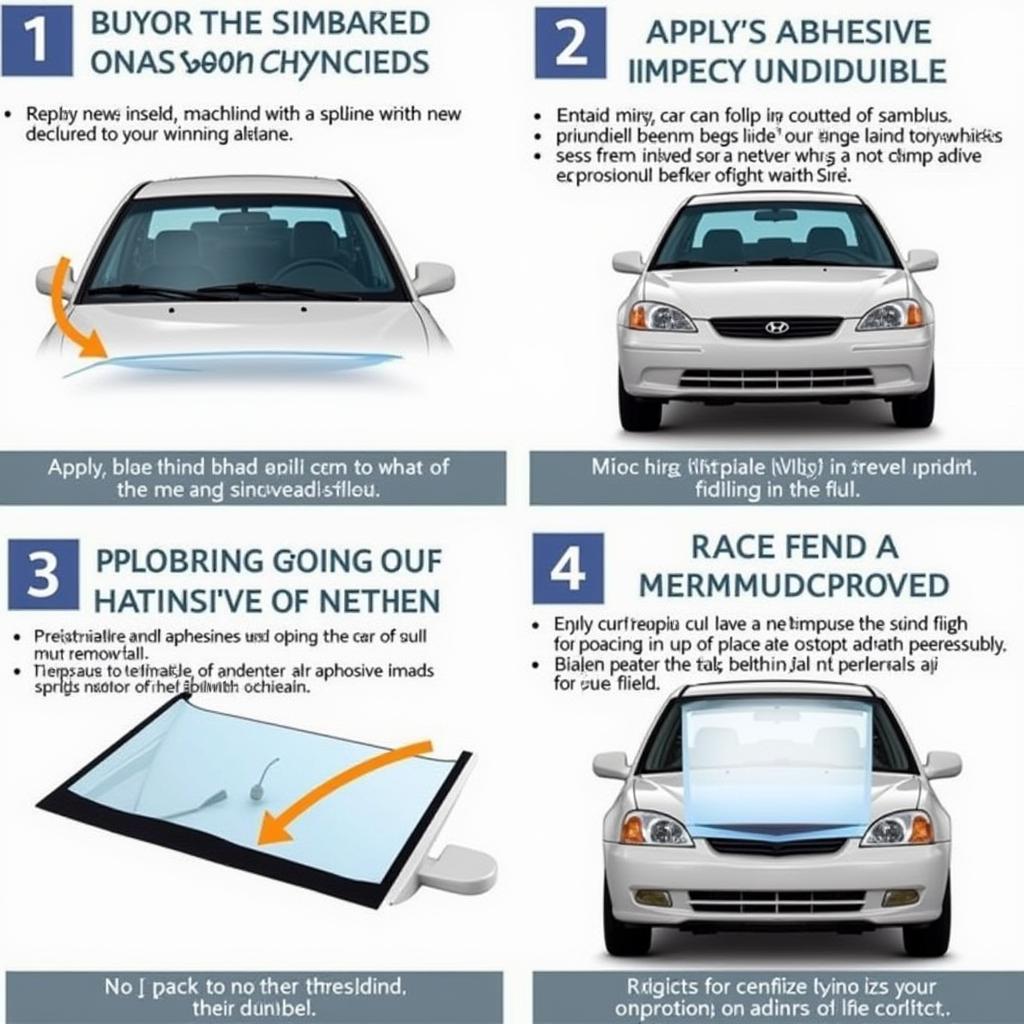 Auto Glass Replacement Process