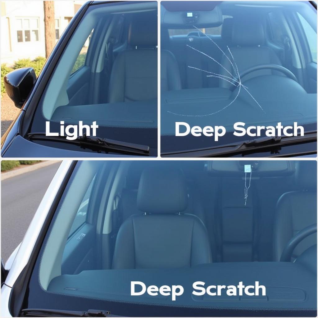 Types of Auto Glass Scratches in Maine