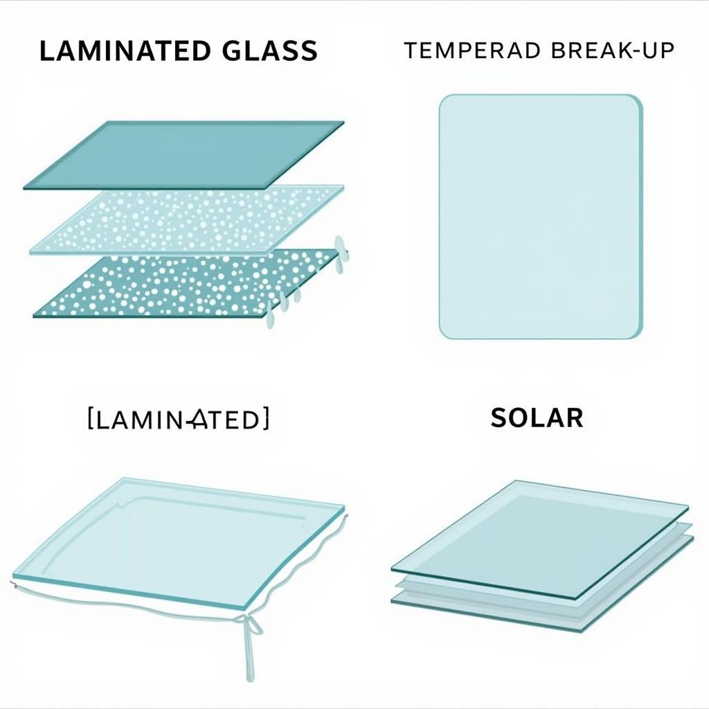 Different Auto Glass Types Used in Maine