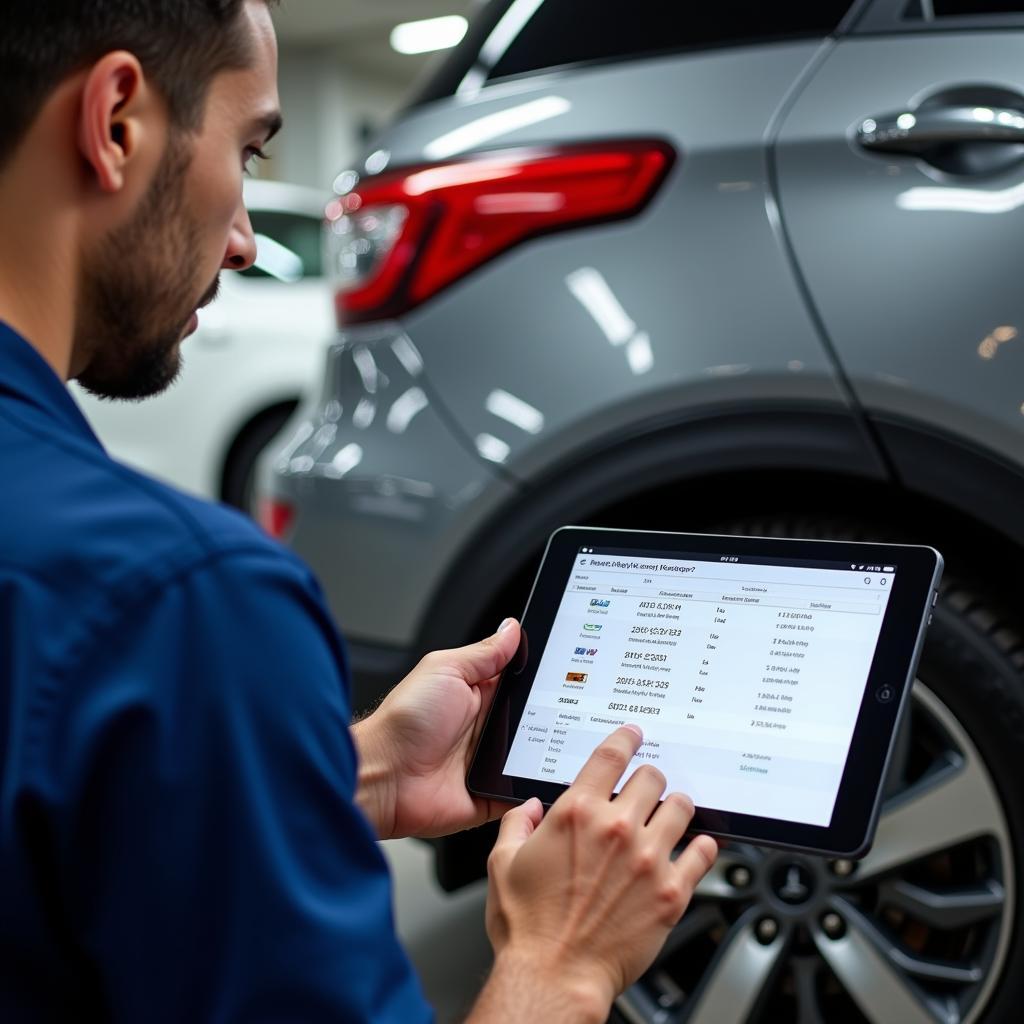 Auto ID Services in Vehicle Maintenance Tracking