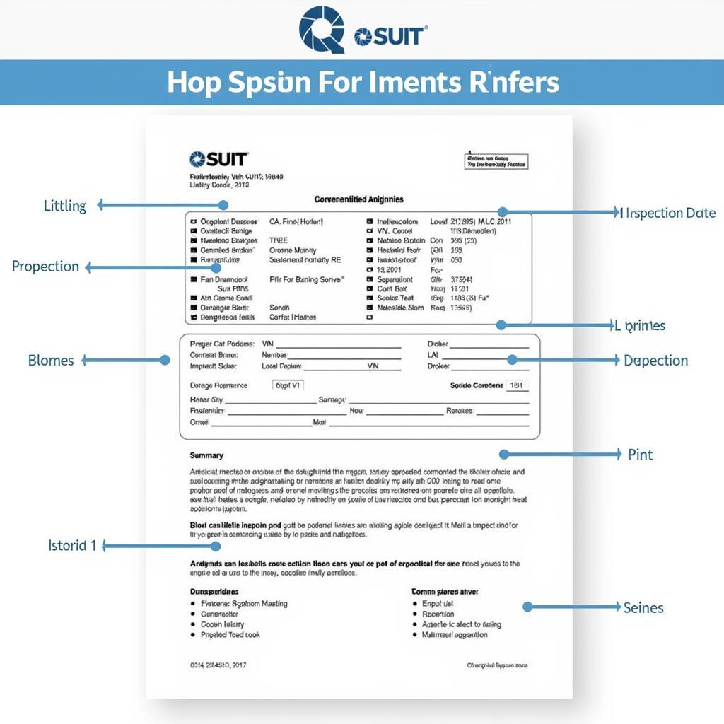 Sample Auto Inspection Report