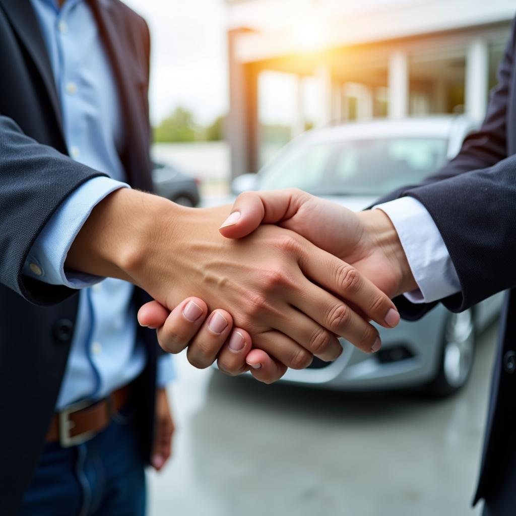 Auto Lenders Service Toms River Handshake