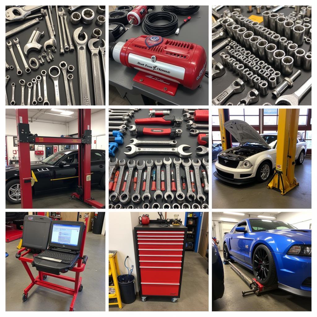 Tools Available at Auto Libre Service Garages