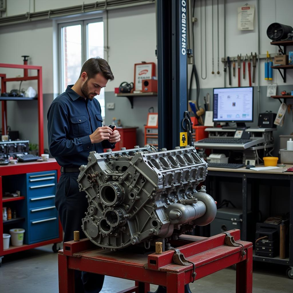 Auto Machine Shop Engine Repair Services