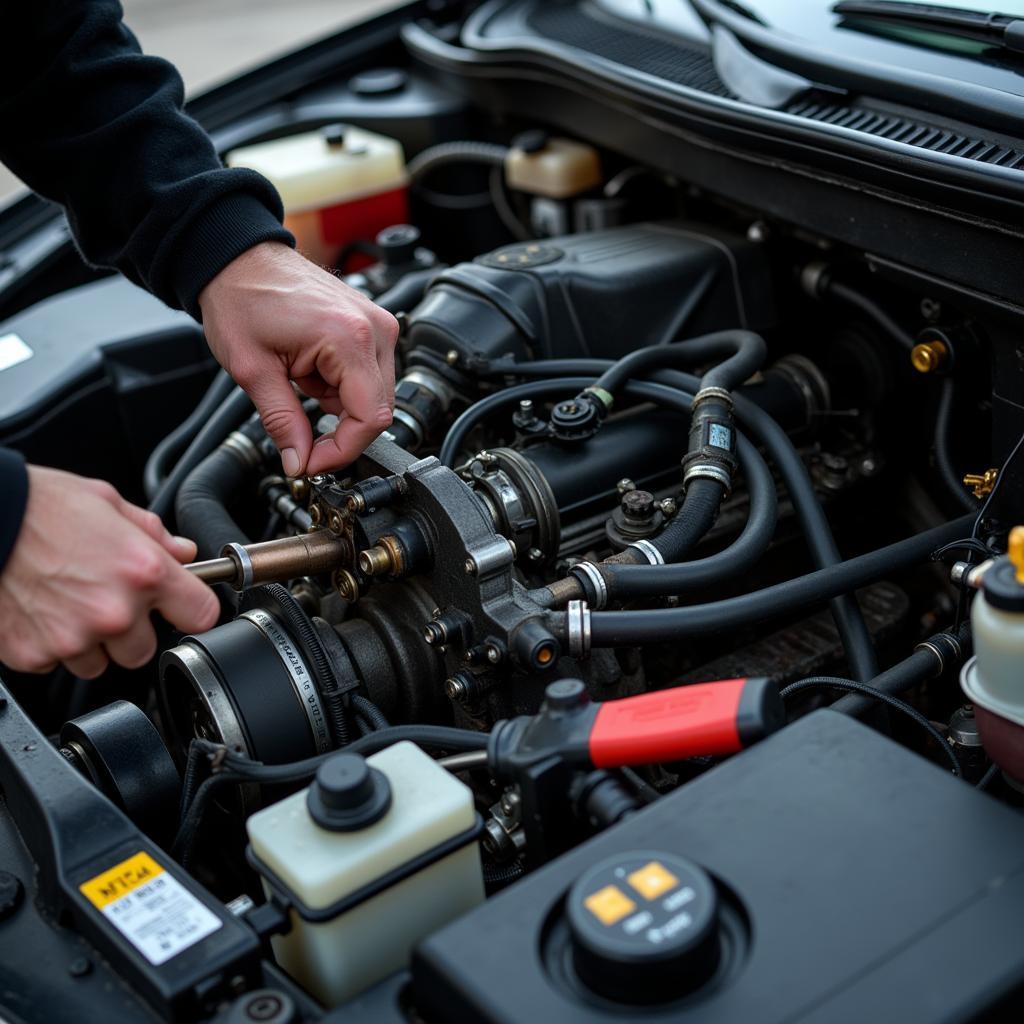 Engine Repair at an Auto Maintenance Services Ltd