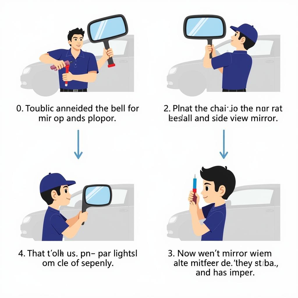 Auto Mirror Replacement Process