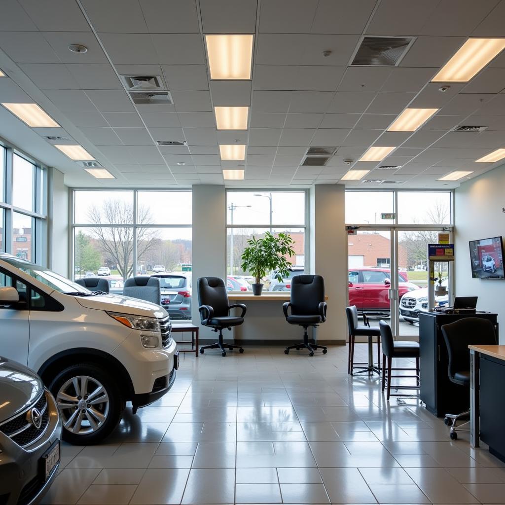 Auto Nation White Bear Lake Service Center Interior