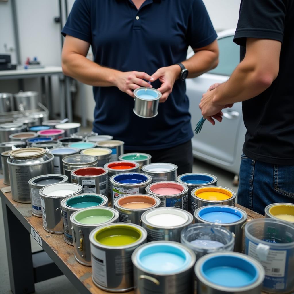 Precise Mixing for a Perfect Auto Paint Match