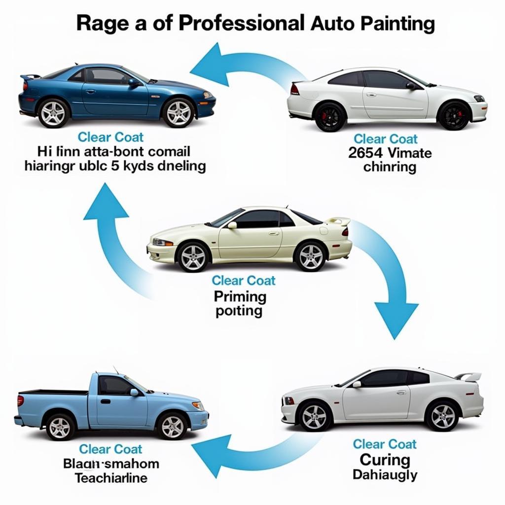 Stages of Professional Auto Painting in Deerfield Beach