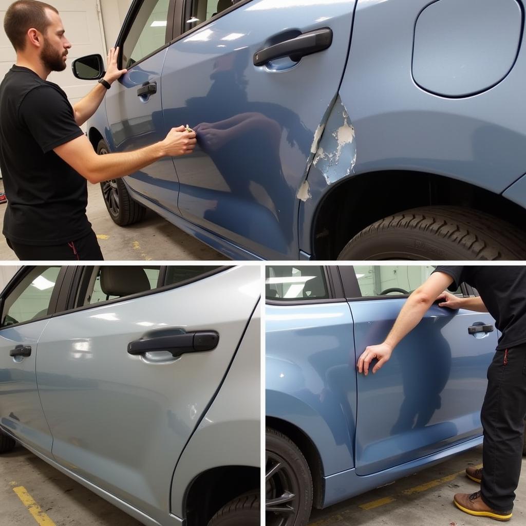 Auto Panel Repair Process