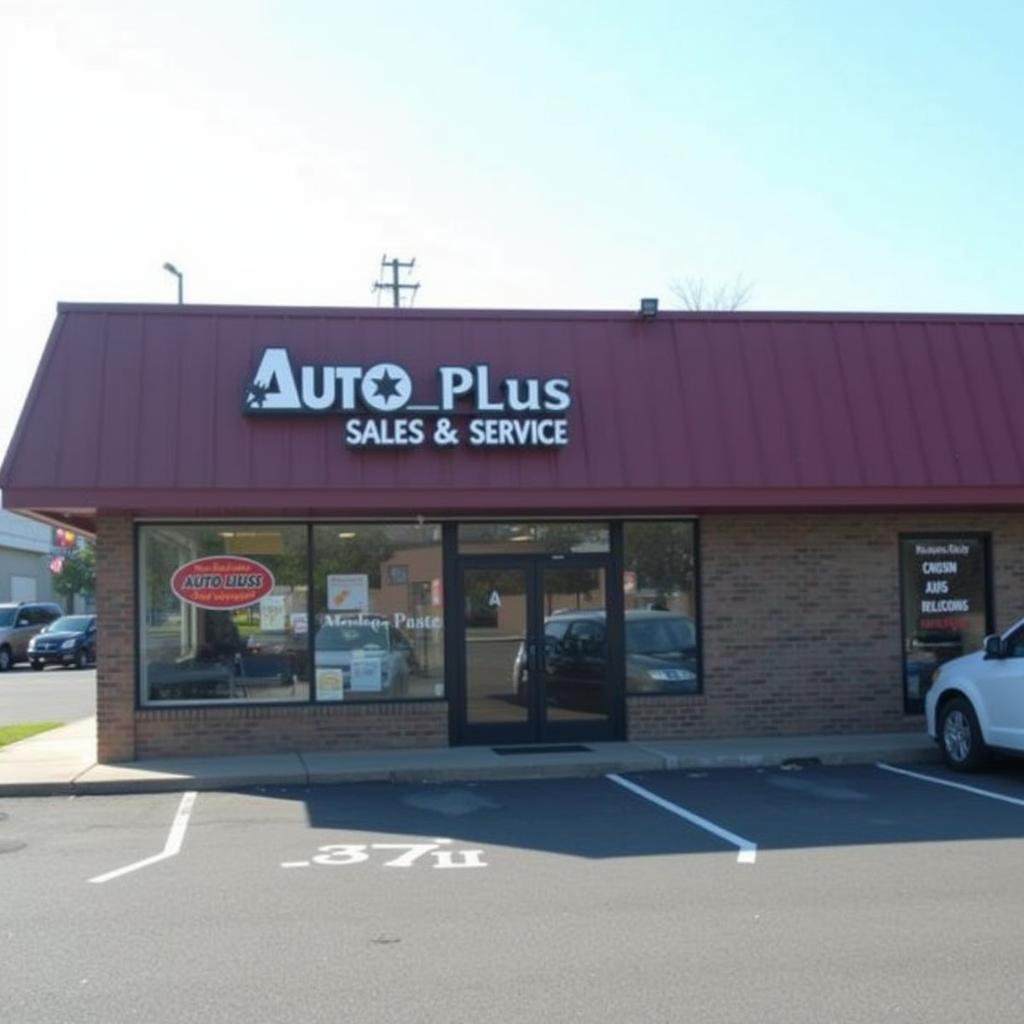 Auto Plus Sales & Service Building in Dayton, OH