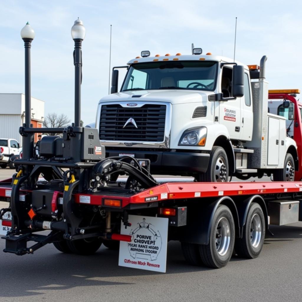 Auto Recovery Service Tow Truck