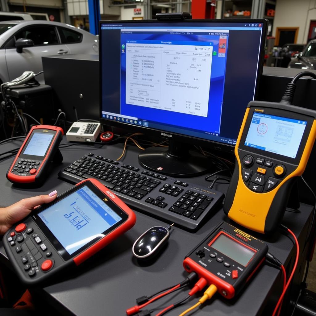 Modern diagnostic tools used in auto repair in Lafayette, CA