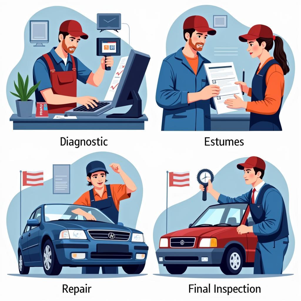 The Auto Repair Process in Broken Arrow