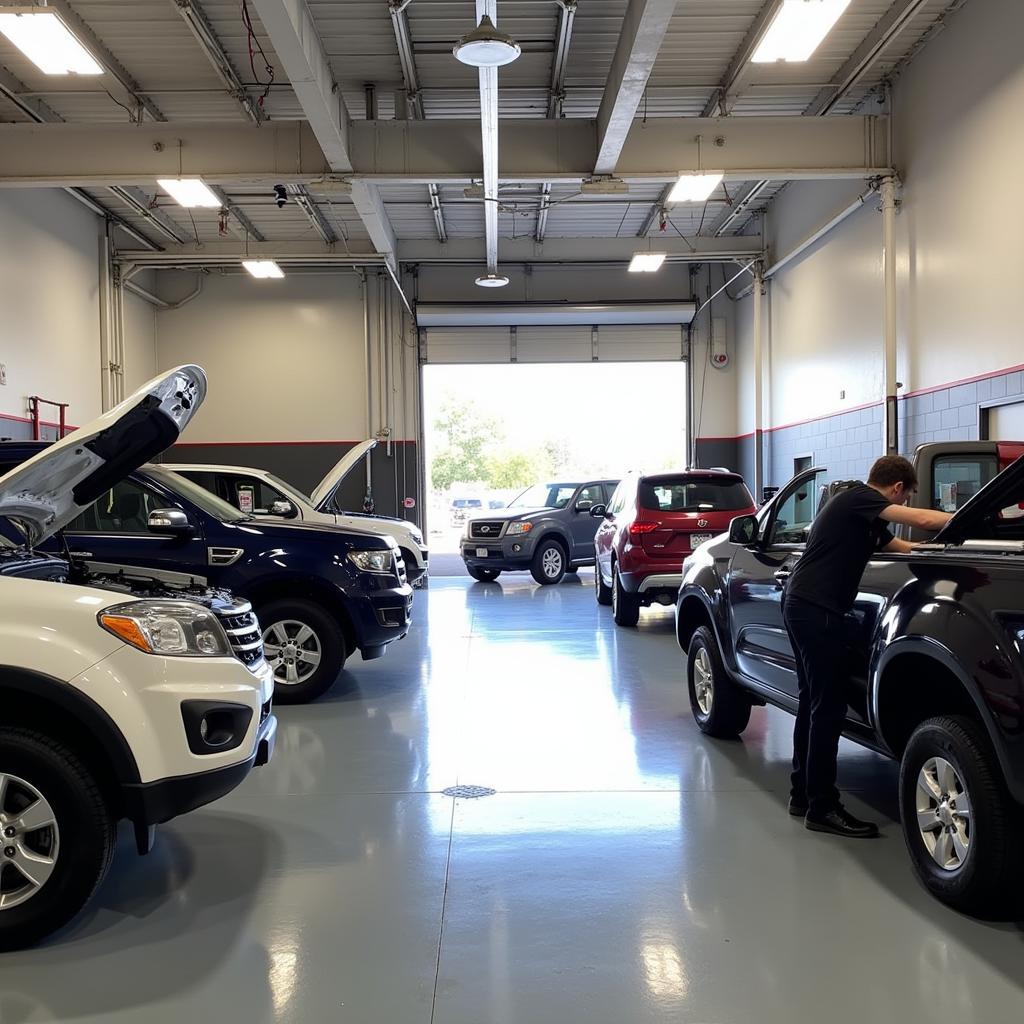 Inside Arch's Automotive Repair Shop