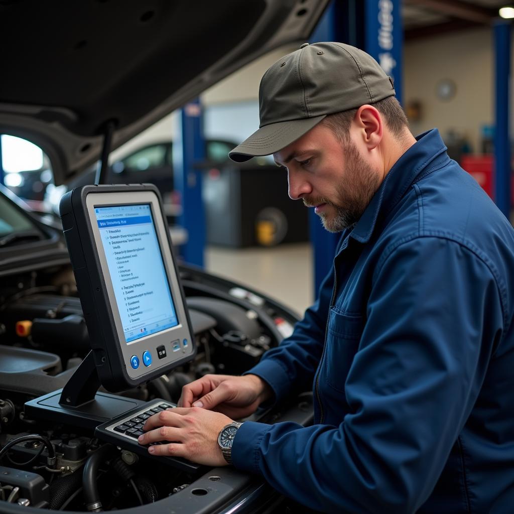 Auto repair shop in 75061 using modern diagnostic technology