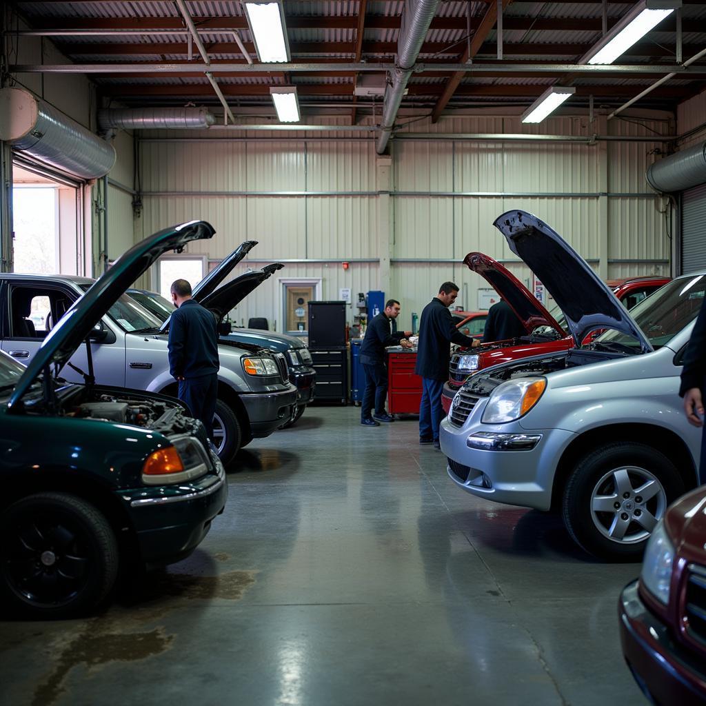 Auto Repair Shop on East Washington Street