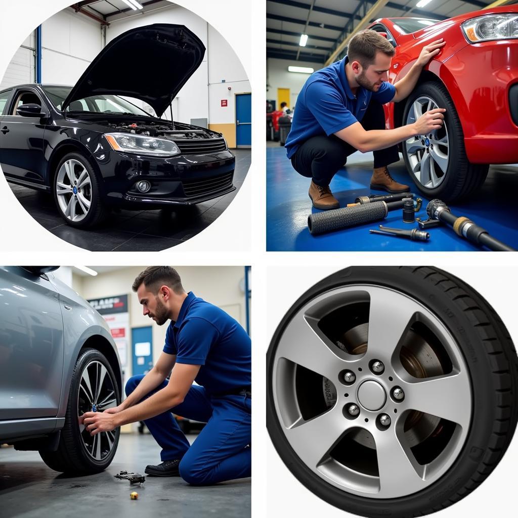 Auto Repair Shop Services: Oil Change, Tire Rotation, Brake Inspection