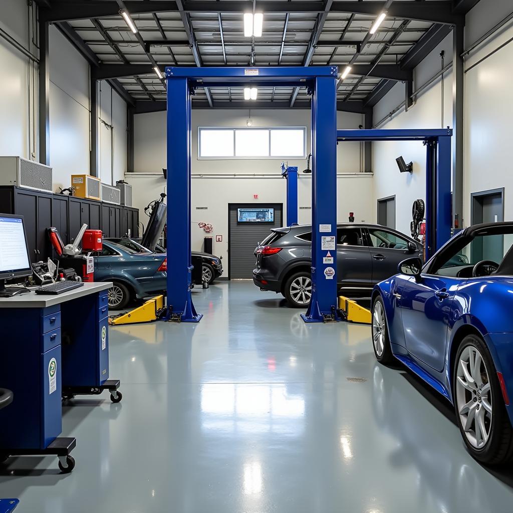 Modern Auto Repair Shop Equipment in Springfield, MO