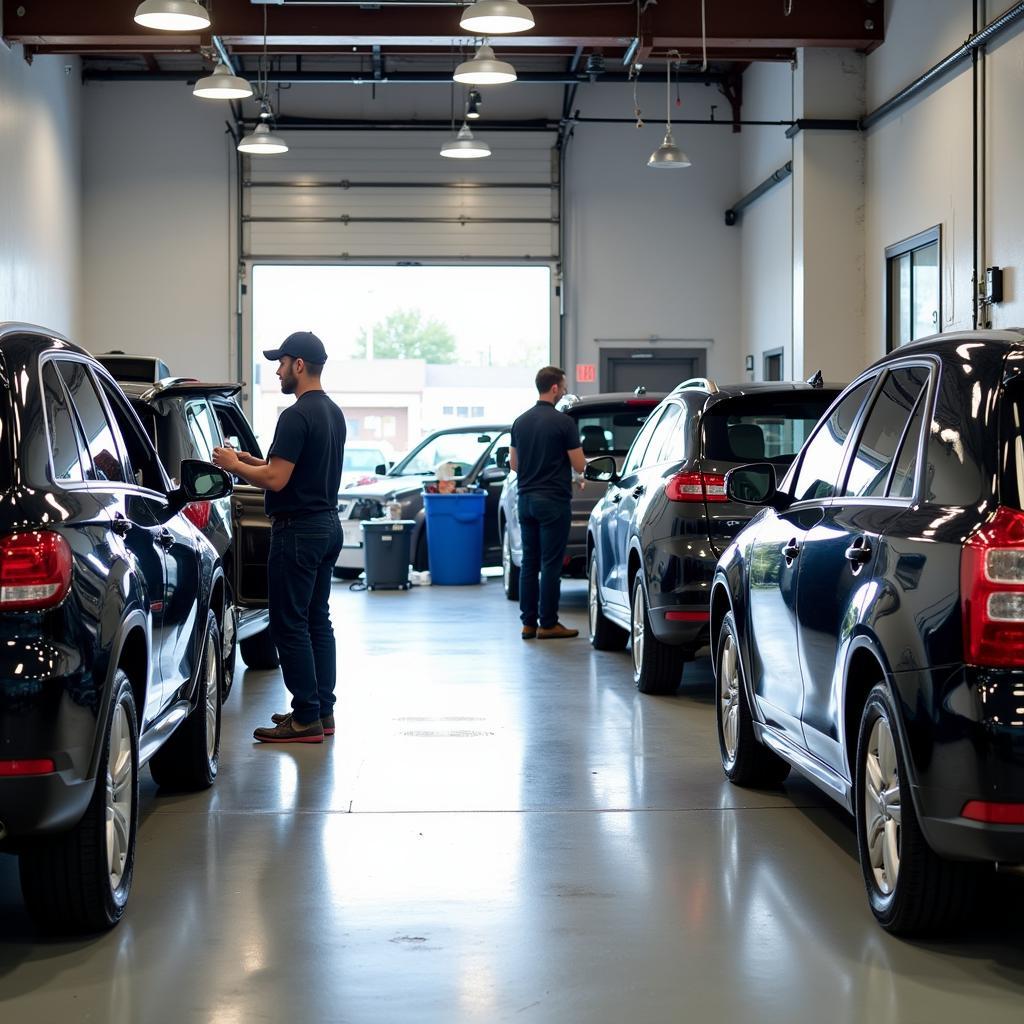 Busy Auto Repair Shop in Wilmington, DE