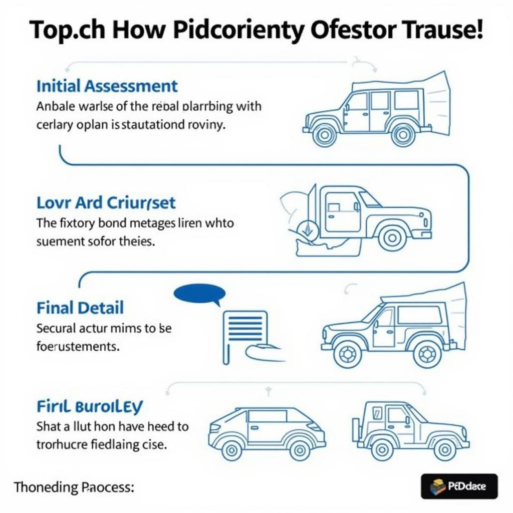 Auto Restoration Process Steps