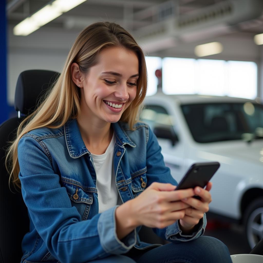 Checking Customer Reviews for an Auto Save Tire & Service Center