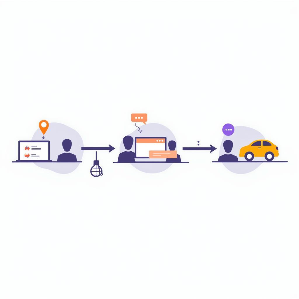 Auto SEO Referral Strategy Illustration