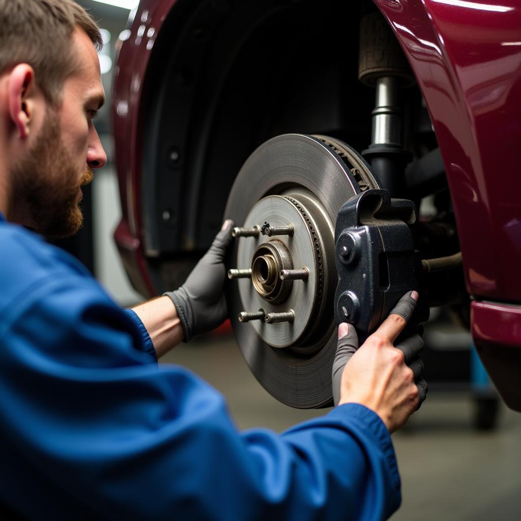 Brake Repair in an 85741 Auto Service Shop