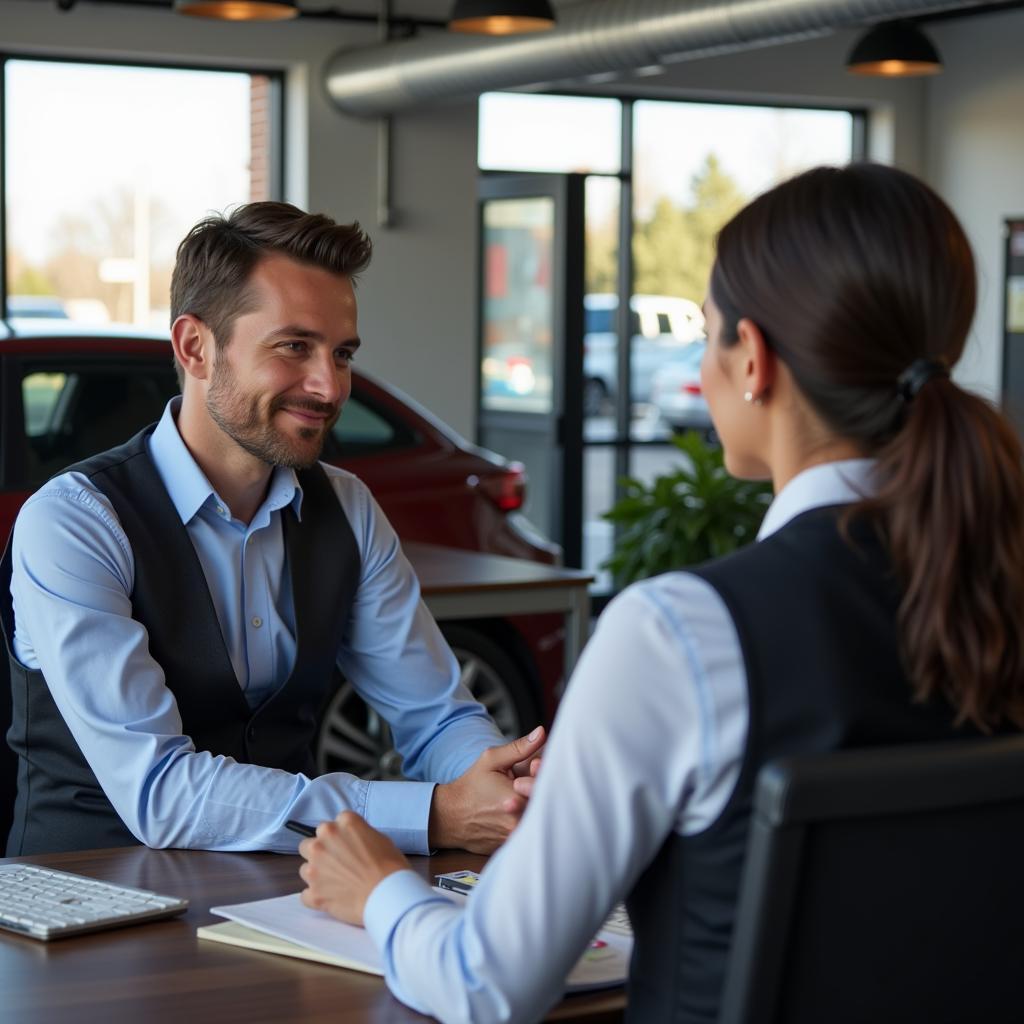 Auto Service Advisor Negotiating Salary