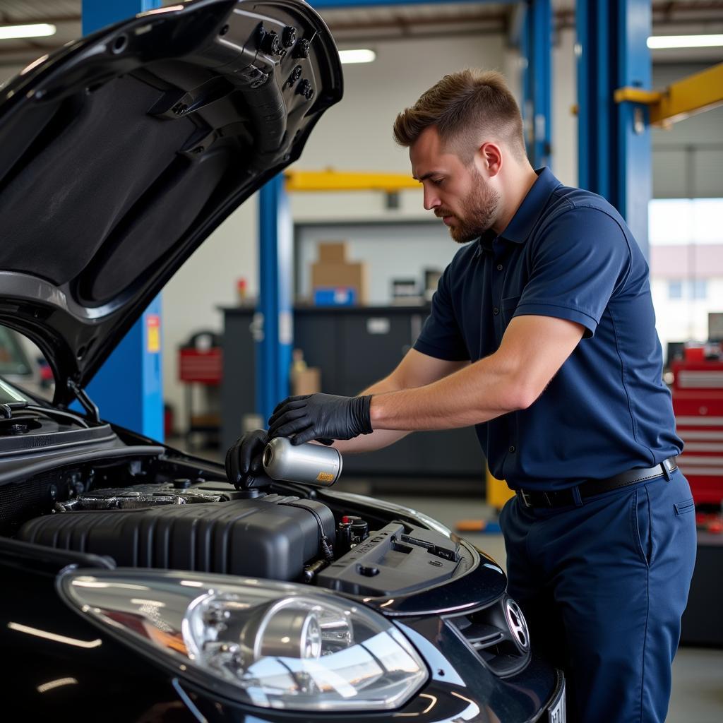 Routine Maintenance at Auto Service Bauer Elztal