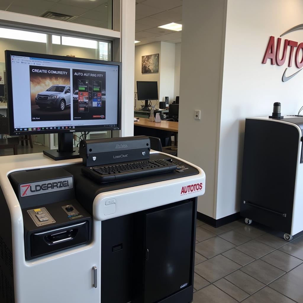 Modern Diagnostic Equipment in a 32073 Auto Service Center