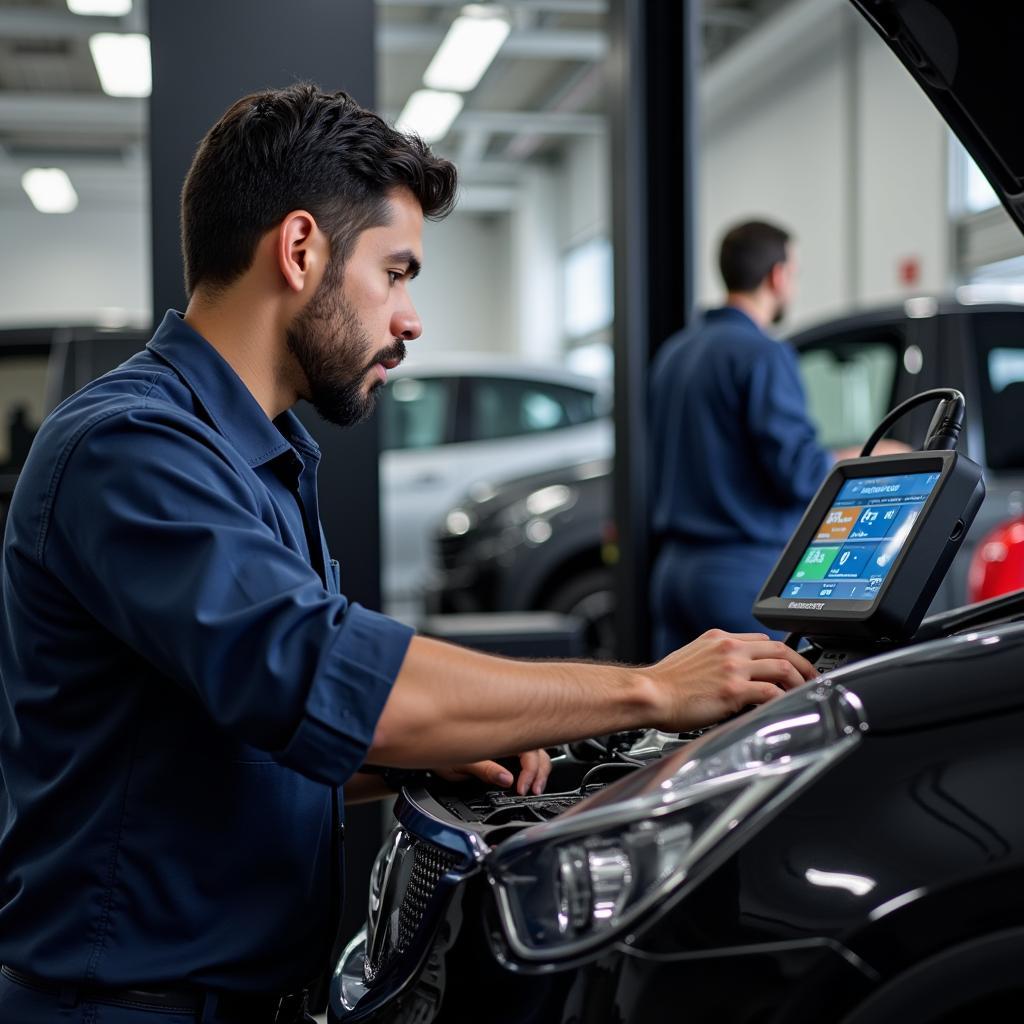 Experienced Auto Service Center Technician in Santa Ana