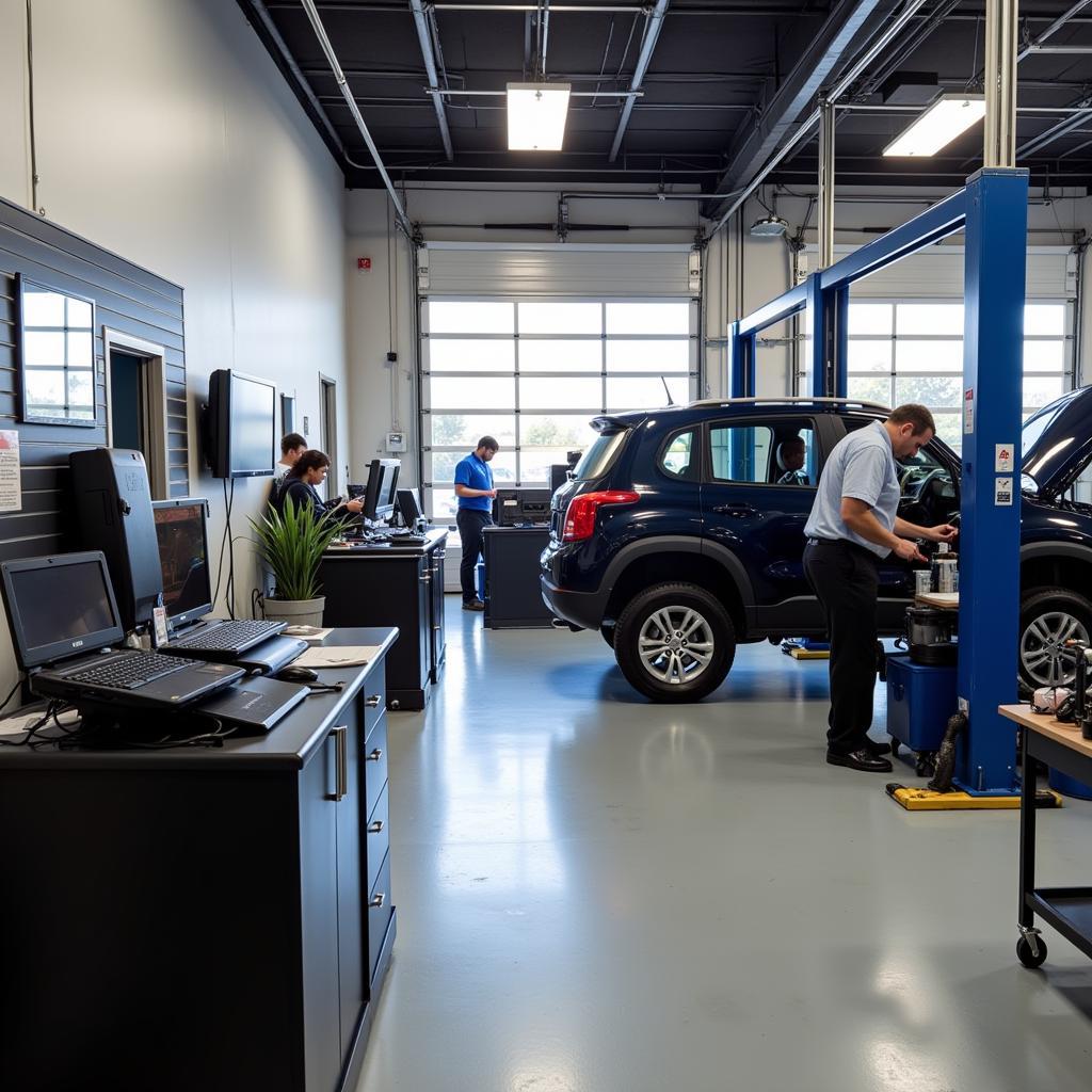 Modern Auto Service Center Equipment in Tracy