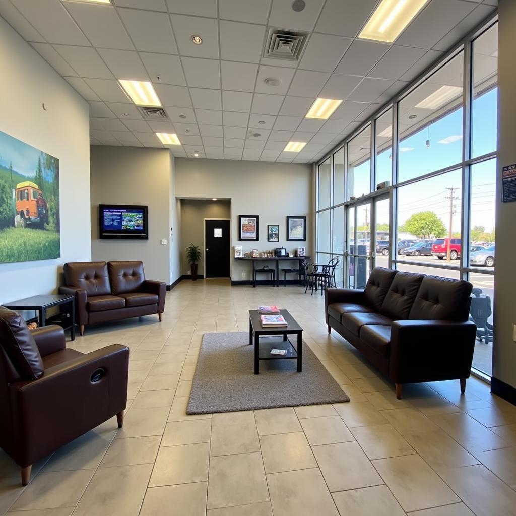 Comfortable Waiting Area in Blackshear Auto Service Center