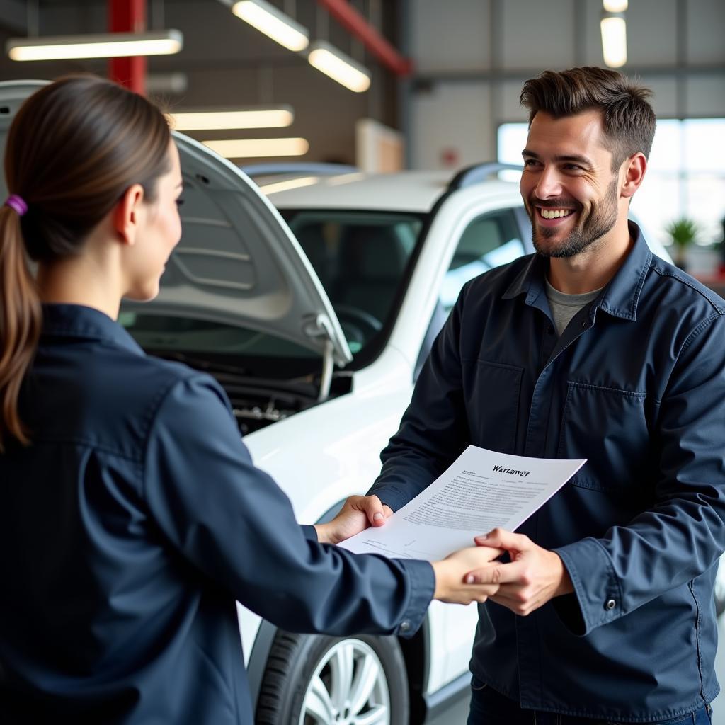 Auto Service Center Warranty Repair