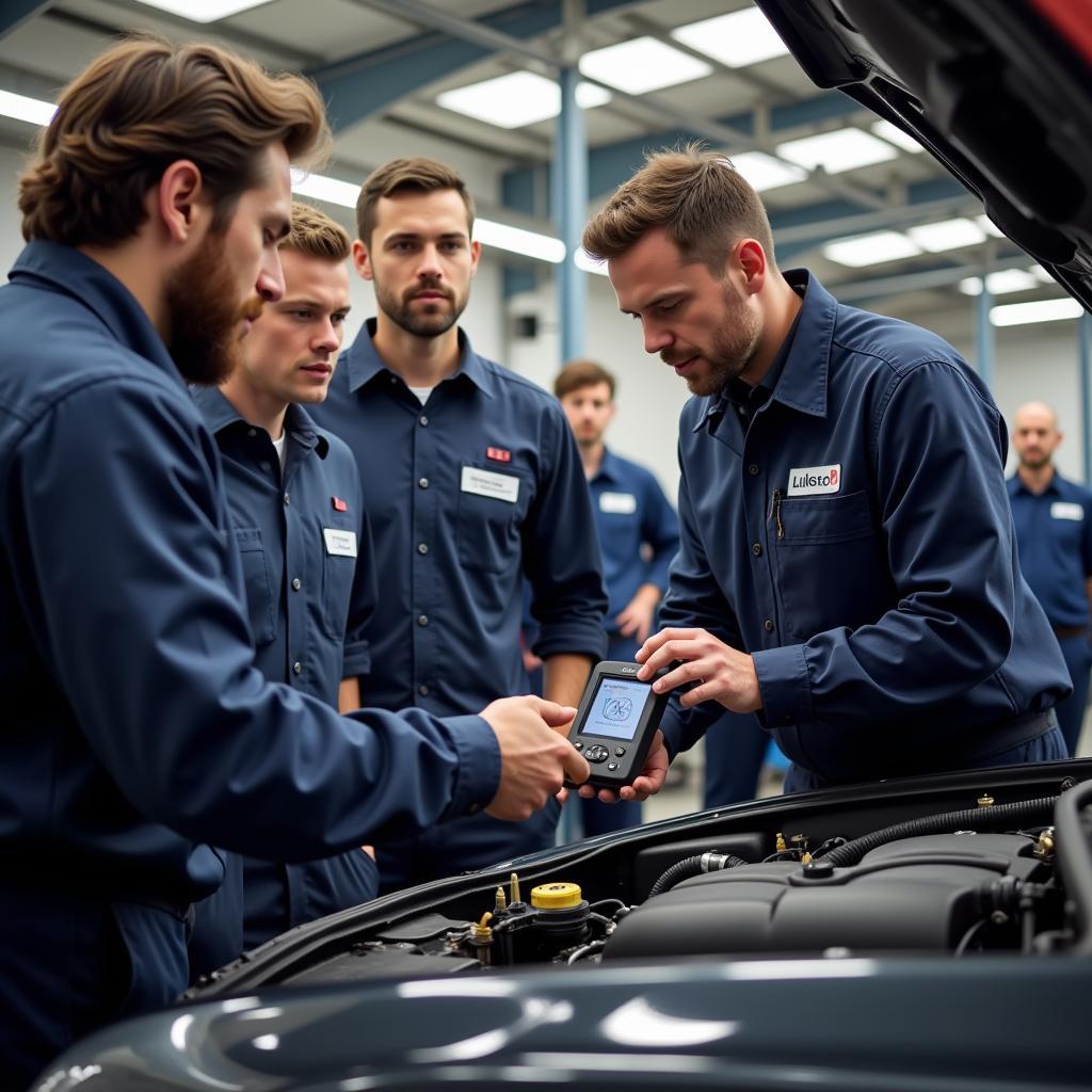 Auto Service Consultant Training Technicians