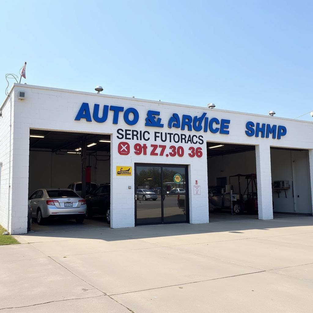 Coralville Auto Service Shop Exterior