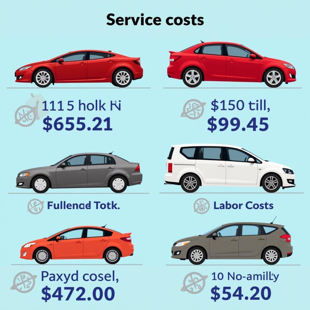 Auto Service Cost Comparison by Vehicle Make and Model