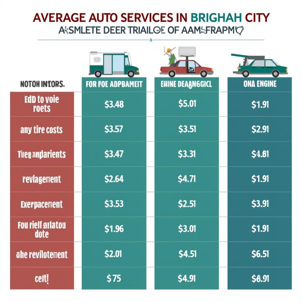 Auto Service Costs in Brigham City