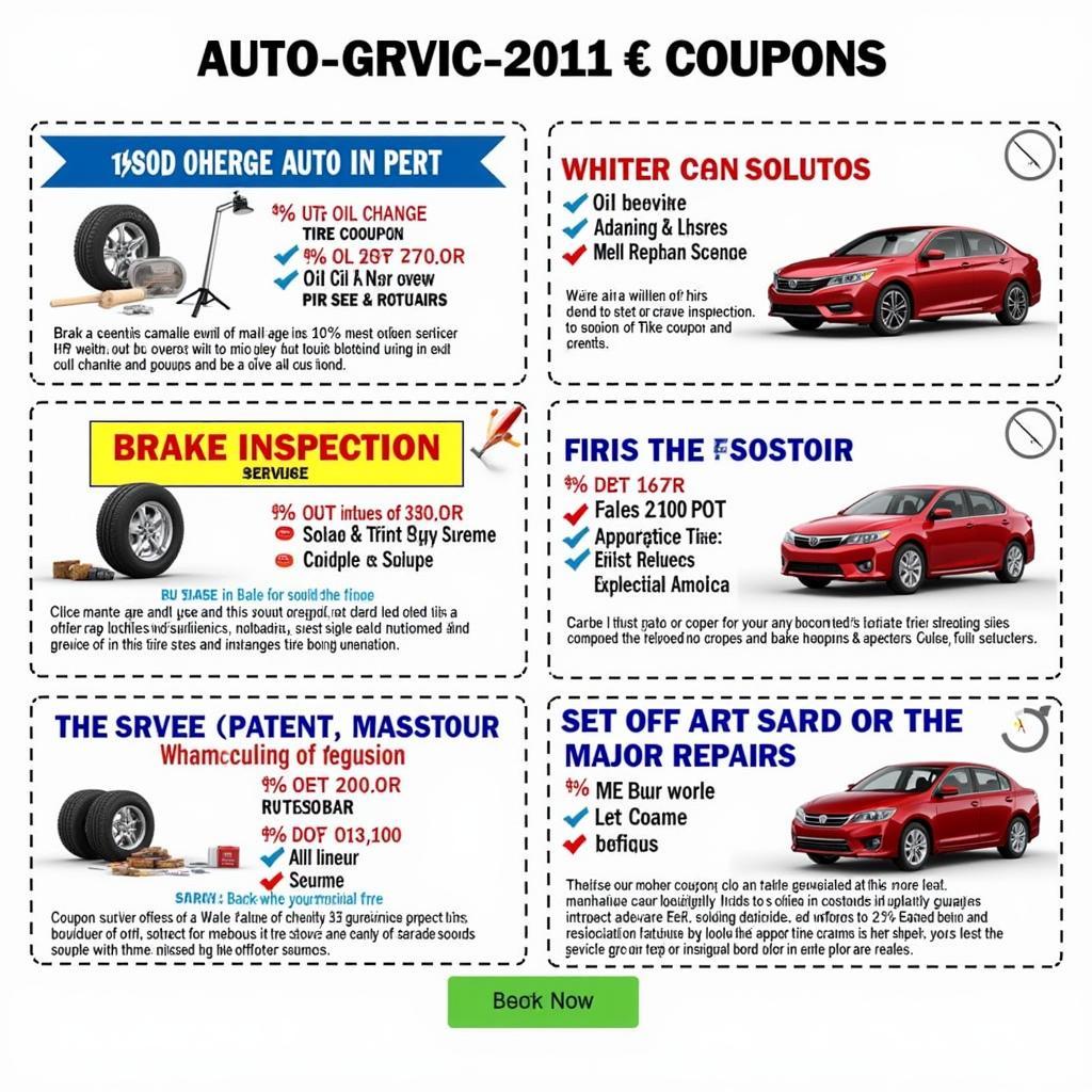 Various Types of Auto Service Coupons Available in Houston